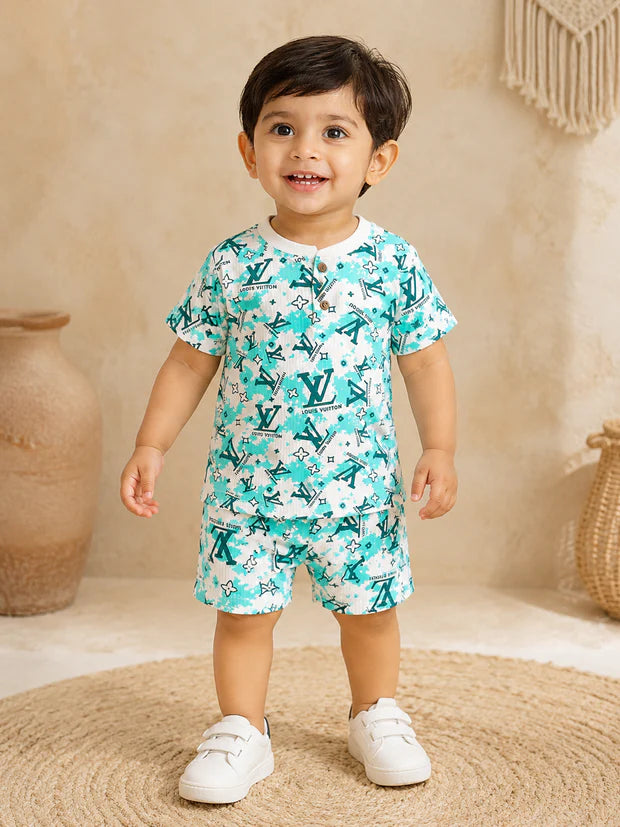 Stylish Green Co-ords Set (6 Months to 4 Years)