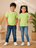 Green stripe unisex tshirt