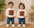 Unisex bear crop oversized tshirt