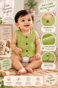 Pack of 2 -Double layer Muslin jabla